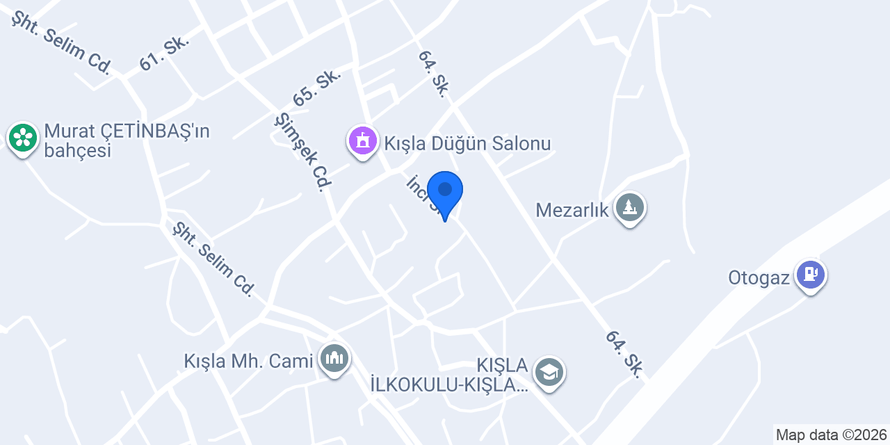 BURDUR GÜÇBİRLİĞİ GIDA SAN. VE TİC. A.Ş. konumu