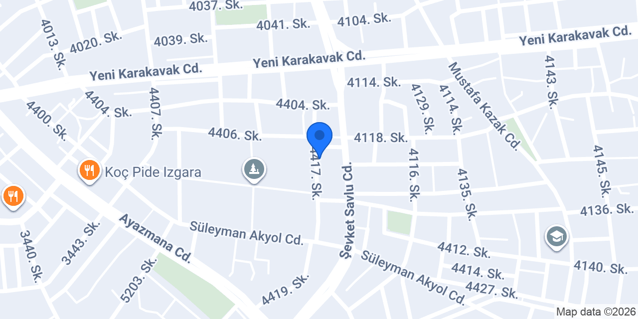 Ayazma Medresesi konumu
