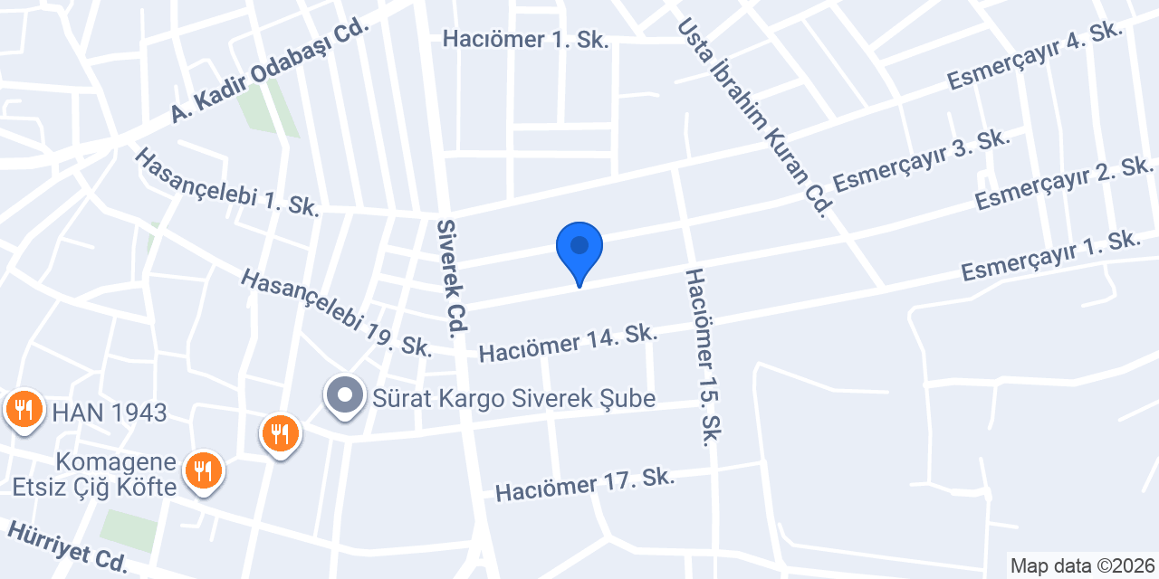 Derin mobilya konumu