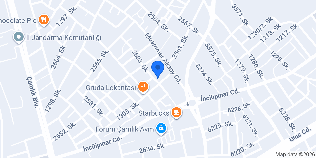 Denizli Çelik Takı - Bellezore konumu