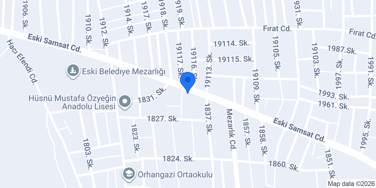 Önel döner & tavuk ızgara konumu