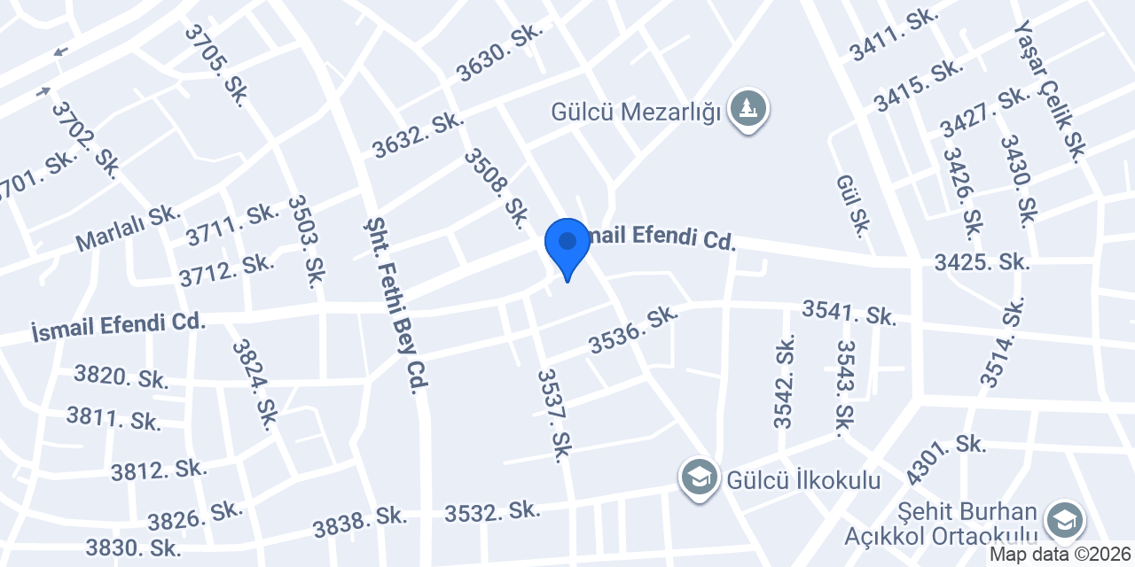 Gülcü Aile Sağlık Mrk. konumu