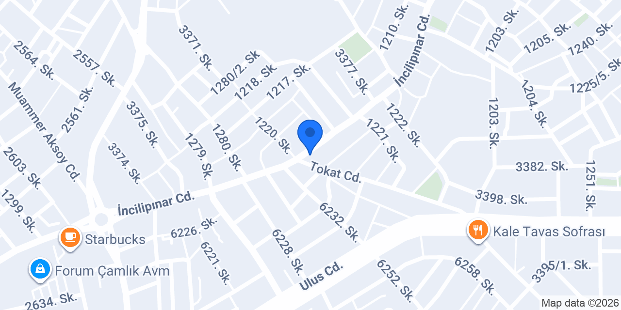 OTACI Mobilya & Spot Eşya konumu