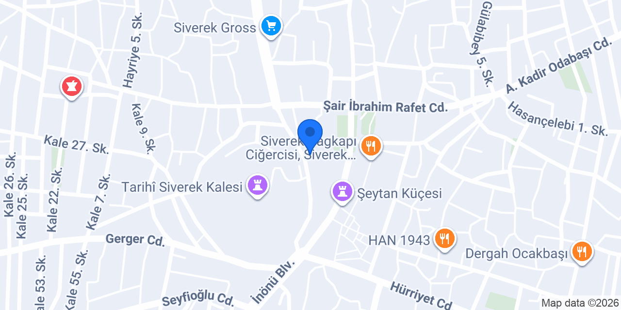 SÖNMEZ VETERİNER KLİNİĞİ konumu
