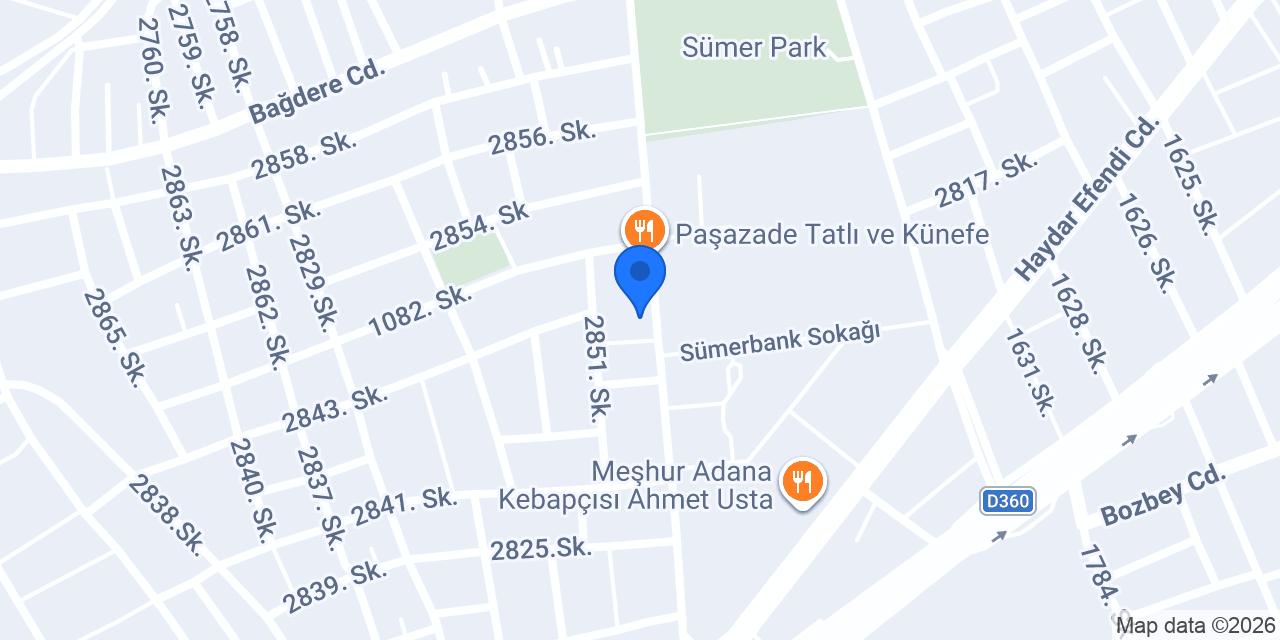sizin mangal ve kebap konumu