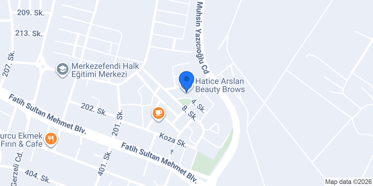 Hatice Arslan Beauty Brows konumu
