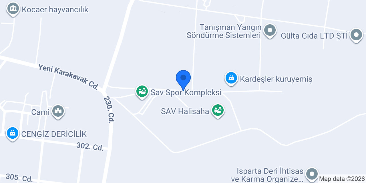 Halıservis konumu