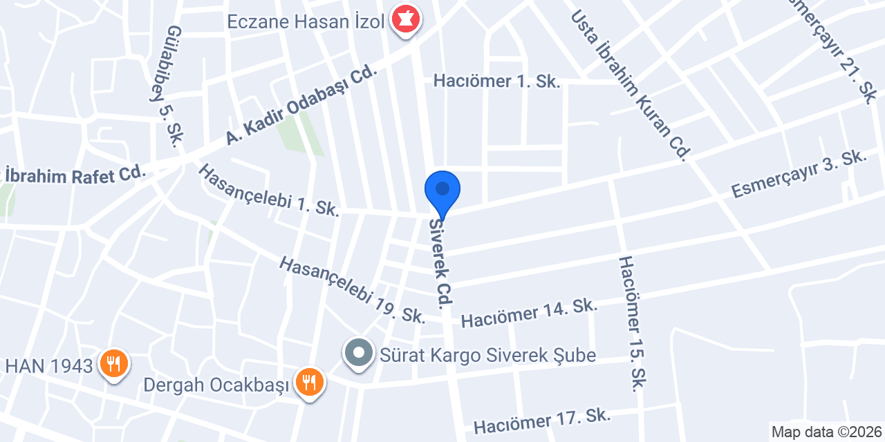 Trend Mobilya konumu