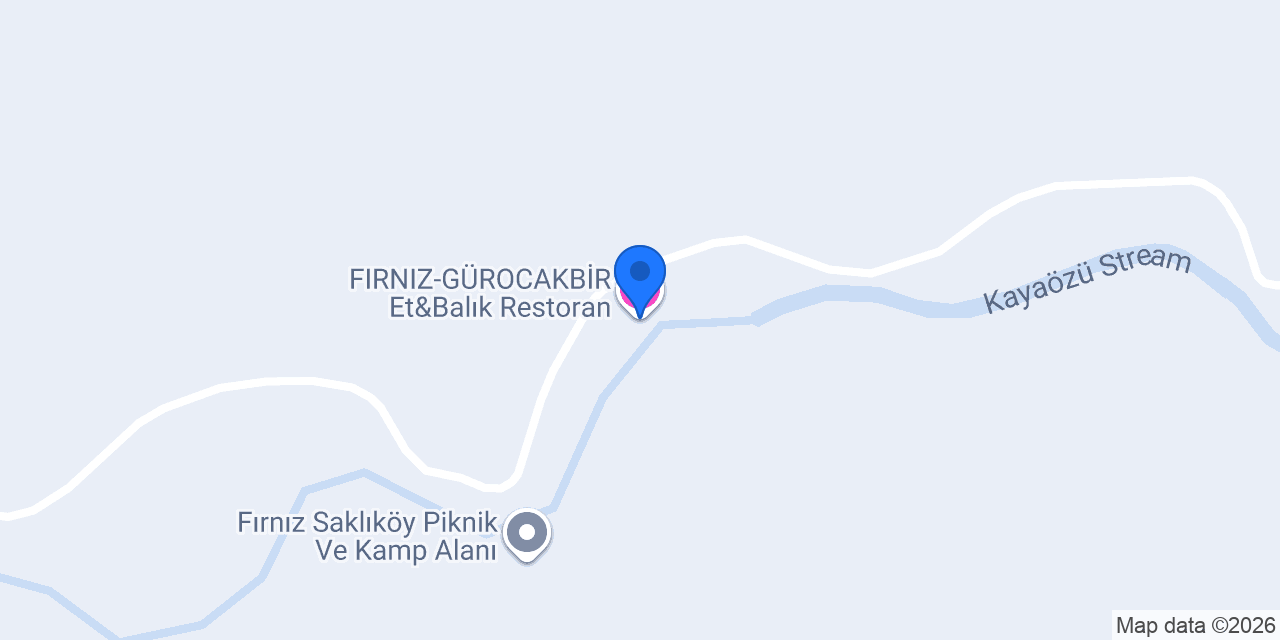 FIRNIZ-GÜROCAKBİR Et&Balık Restoran konumu