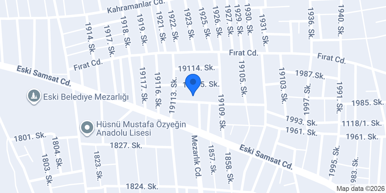 Sezai Karakoç İmam Hatip Ortaokulu konumu