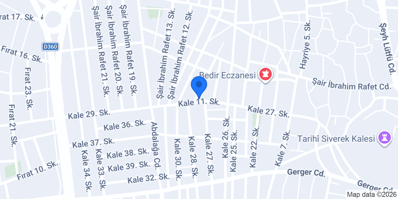 ELMAS BOYA DEKORASYON SİVEREK konumu