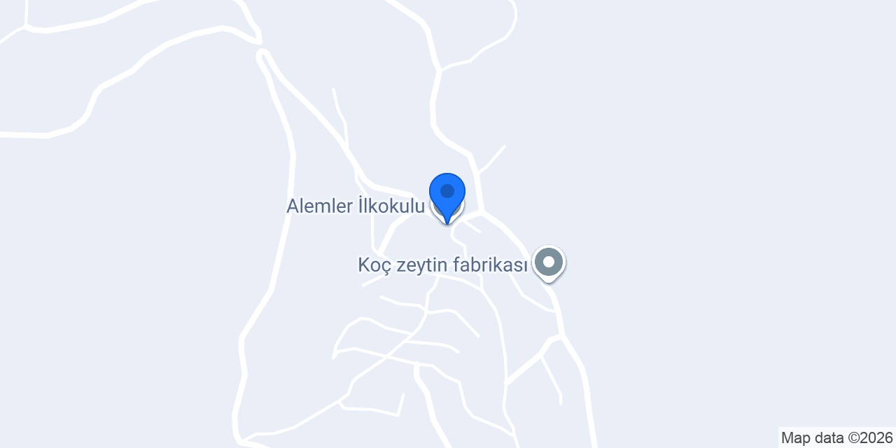 Alemler İlkokulu konumu