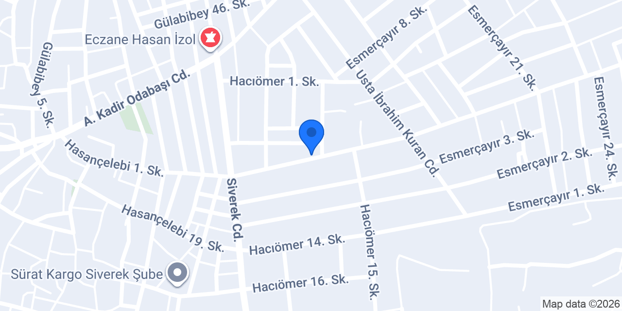 HATİPOĞLU BAHARATCILIK konumu