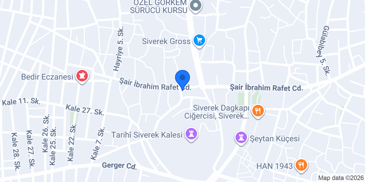 Yeşilorman Taç Perde konumu