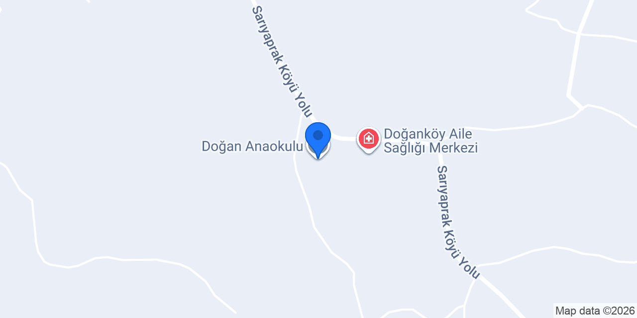 Doğan Anaokulu konumu