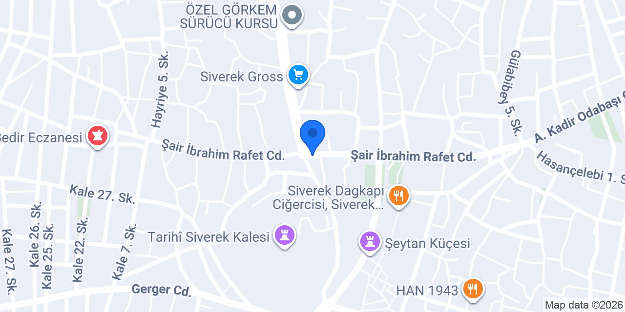 Ağaçhan Otel konumu