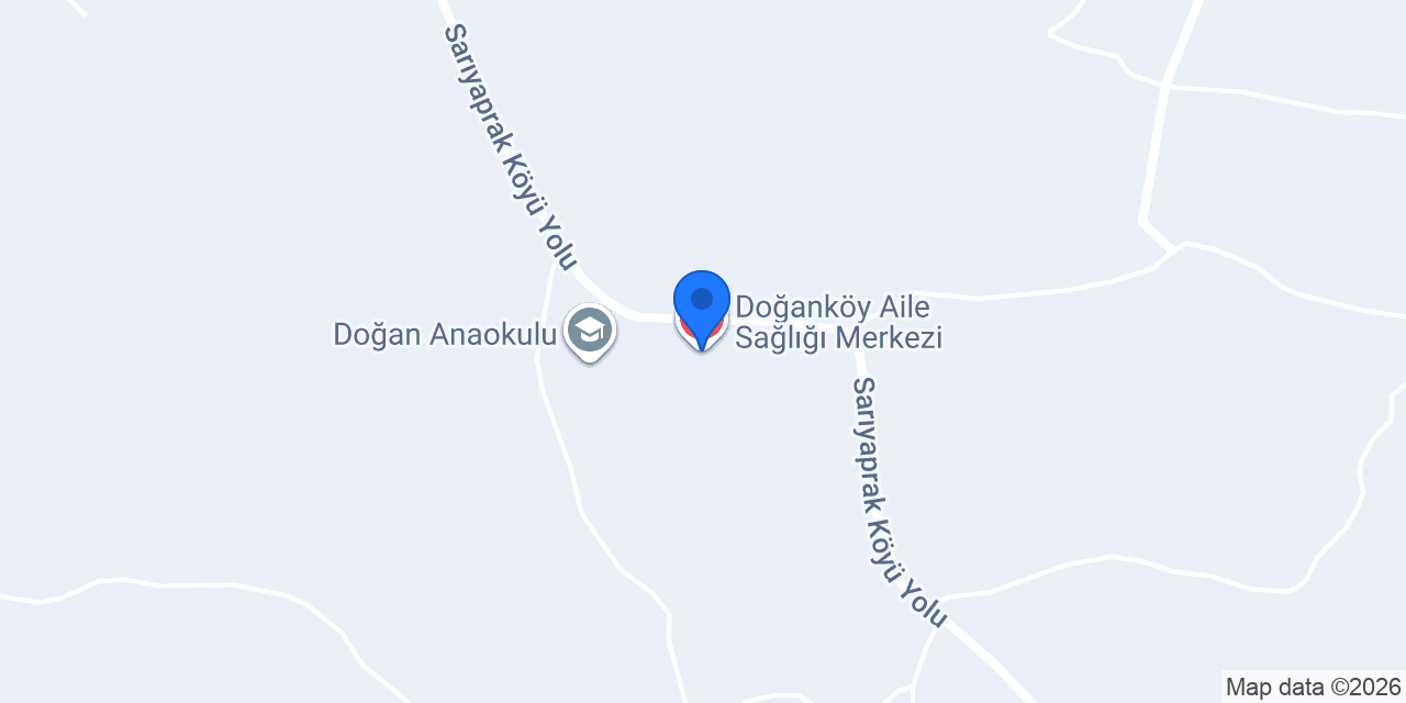 Doğanköy Aile Sağlığı Merkezi konumu