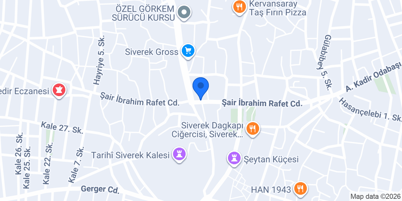 Yıldız Store konumu