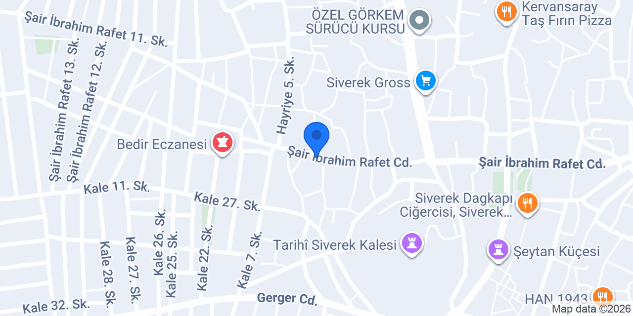 YATAŞ PUFFY Siverek konumu