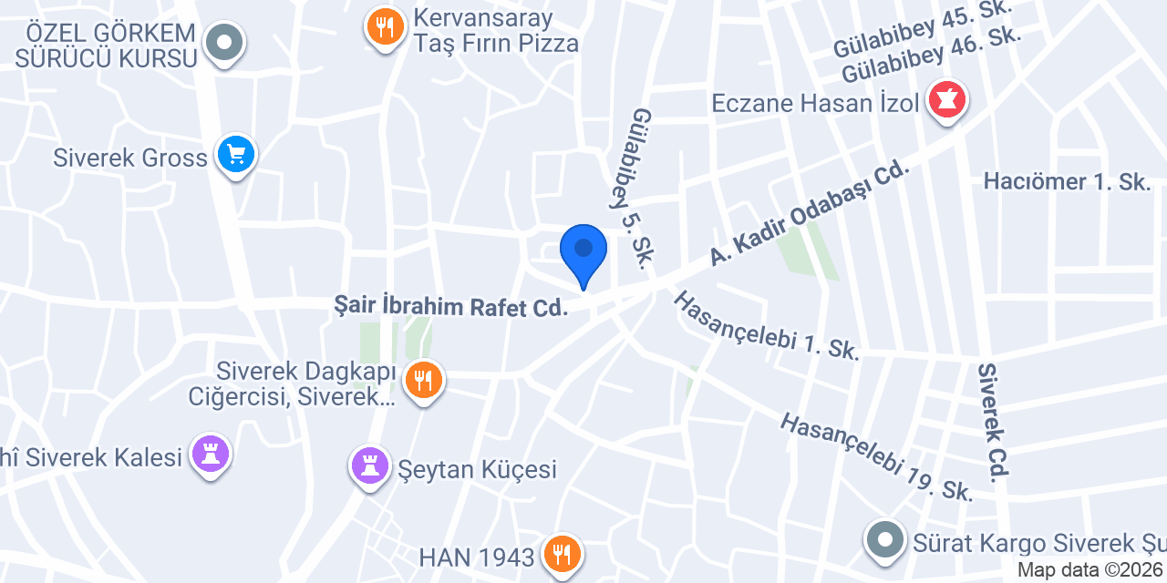 BİLGEN VET KLİNİĞİ konumu