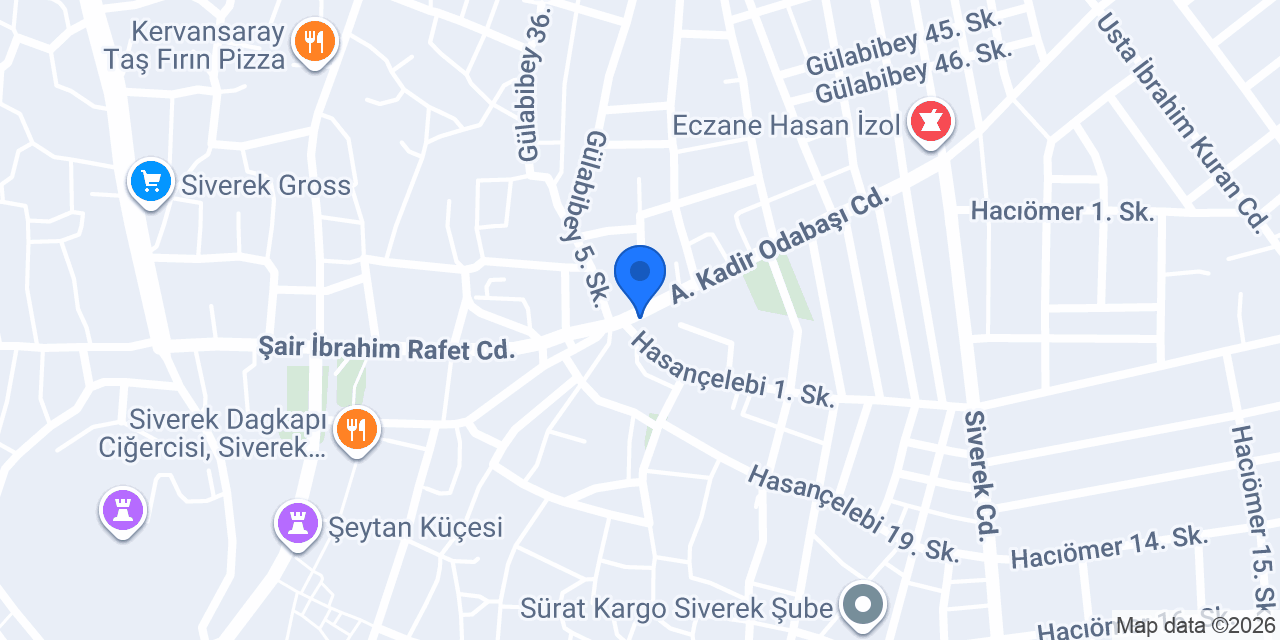 ÇINAR İLETİŞİM konumu