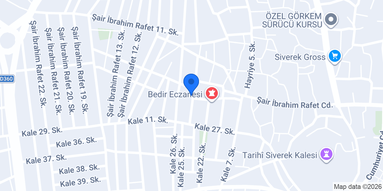 Gönüllü Eczanesi konumu