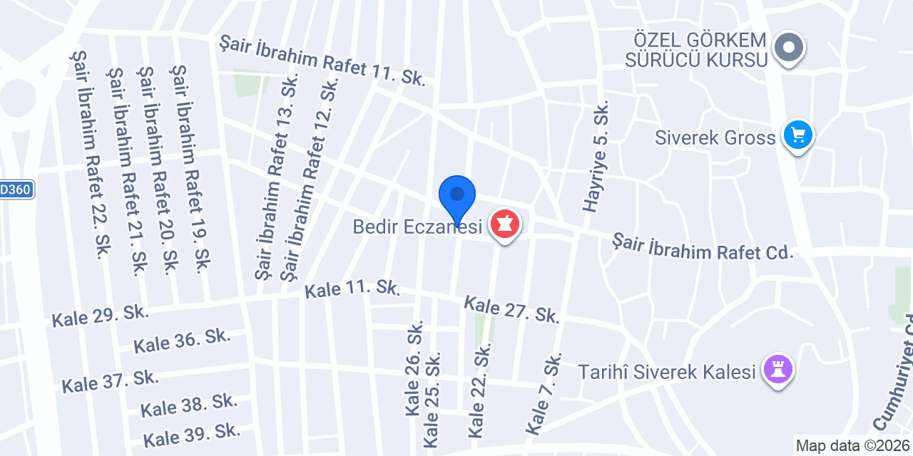 Beytullah Market konumu