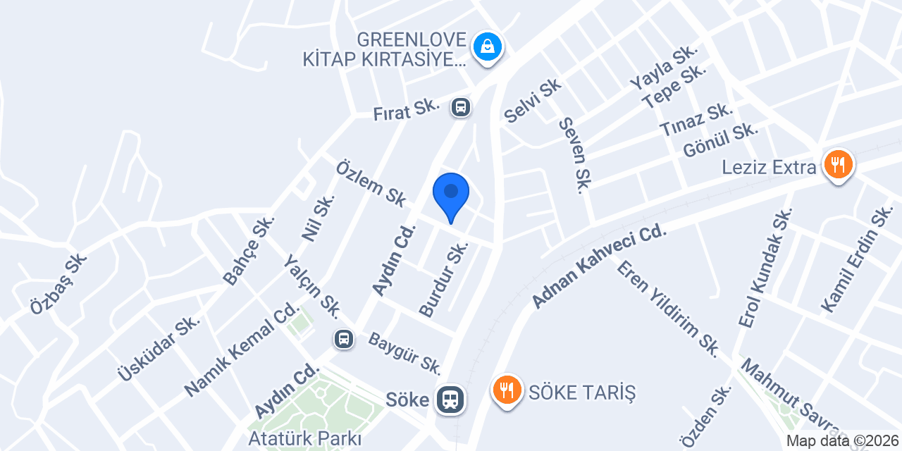 Söke Birey Kişisel Gelişim Kursu konumu