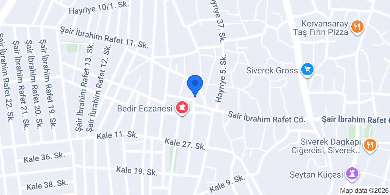 KIŞLA VETERİNER KLİNİĞİ konumu