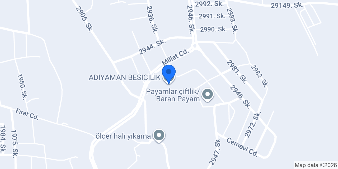 ADIYAMAN BESICİLİK konumu