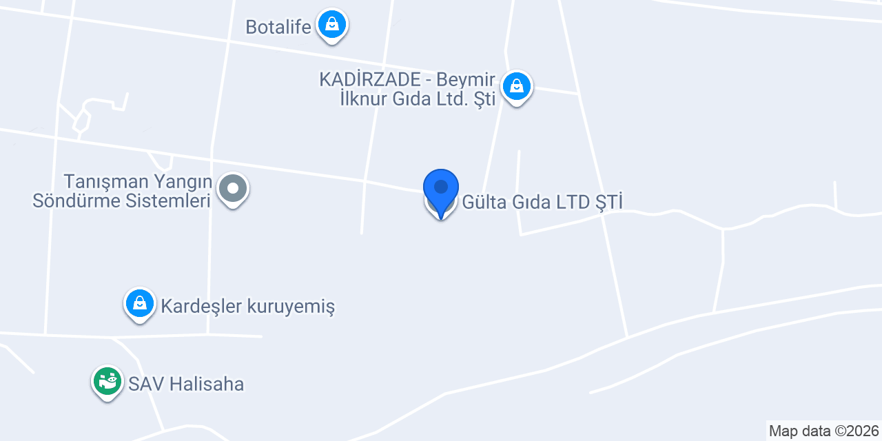 Gülta Gıda LTD ŞTİ konumu
