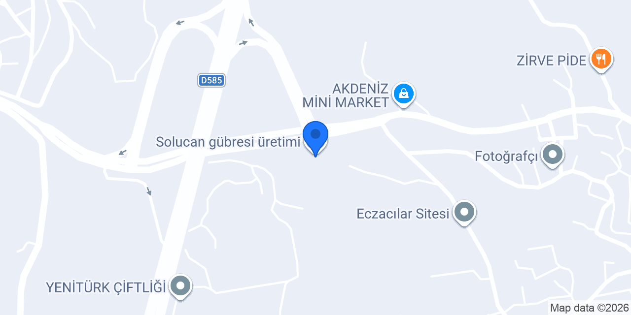 Solucan gübresi üretimi konumu