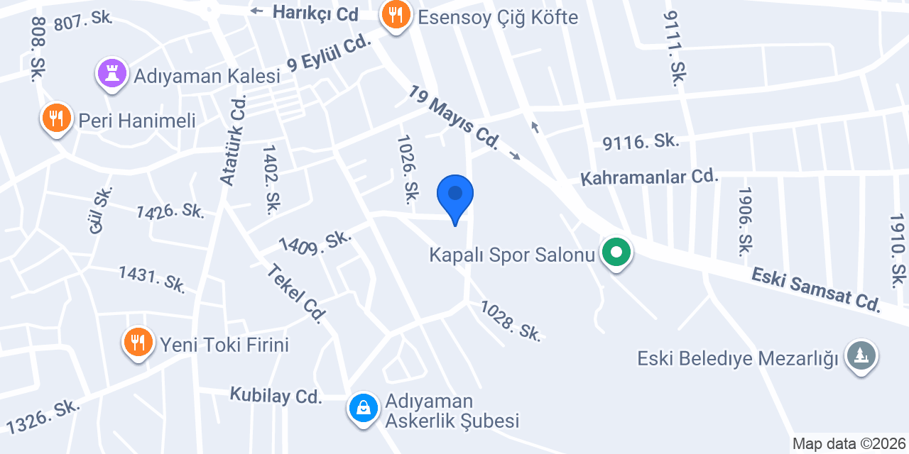 Adıyaman Deniz Yapı Dekorasyon konumu