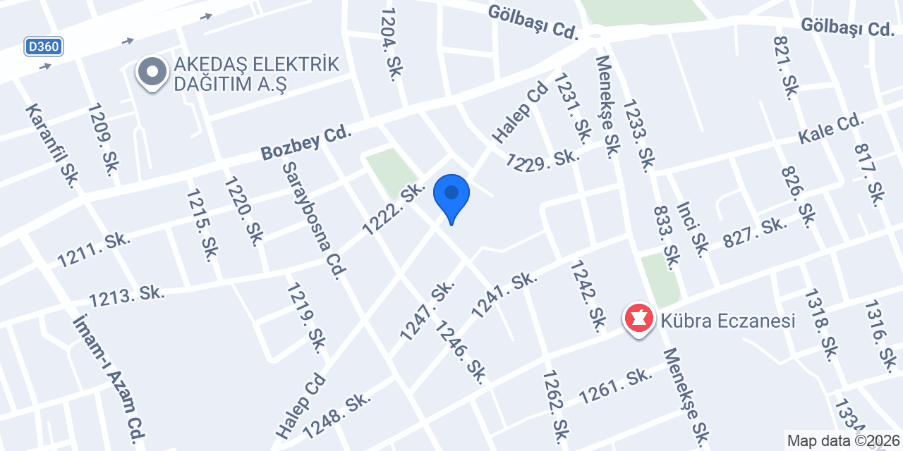 DİZAYN ELEKTRİK konumu