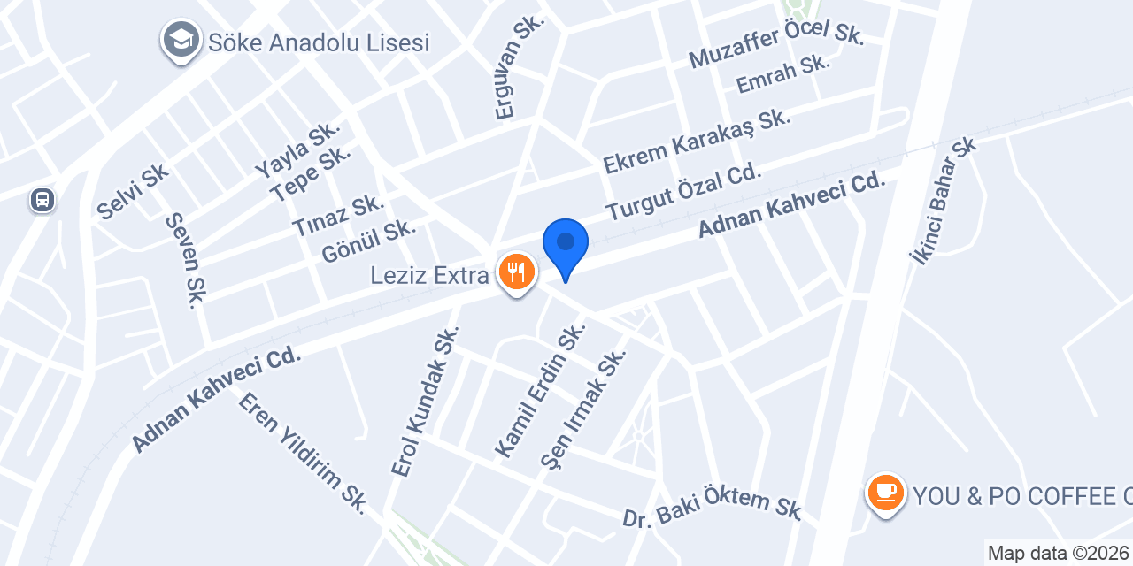 Antepşah Künefe Ve katmer Söke konumu