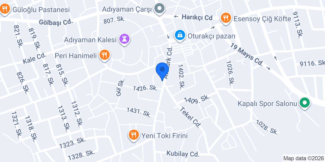 Adıyaman konumu