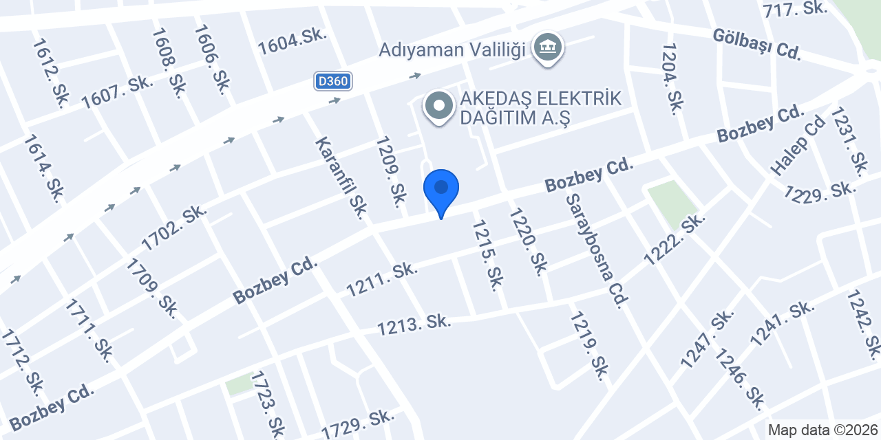 Elit Oto Aksesuar konumu