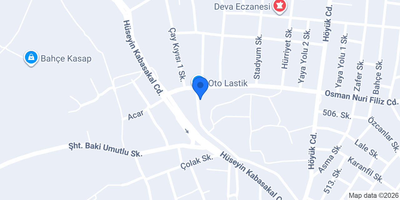 Özgür Mobilya konumu