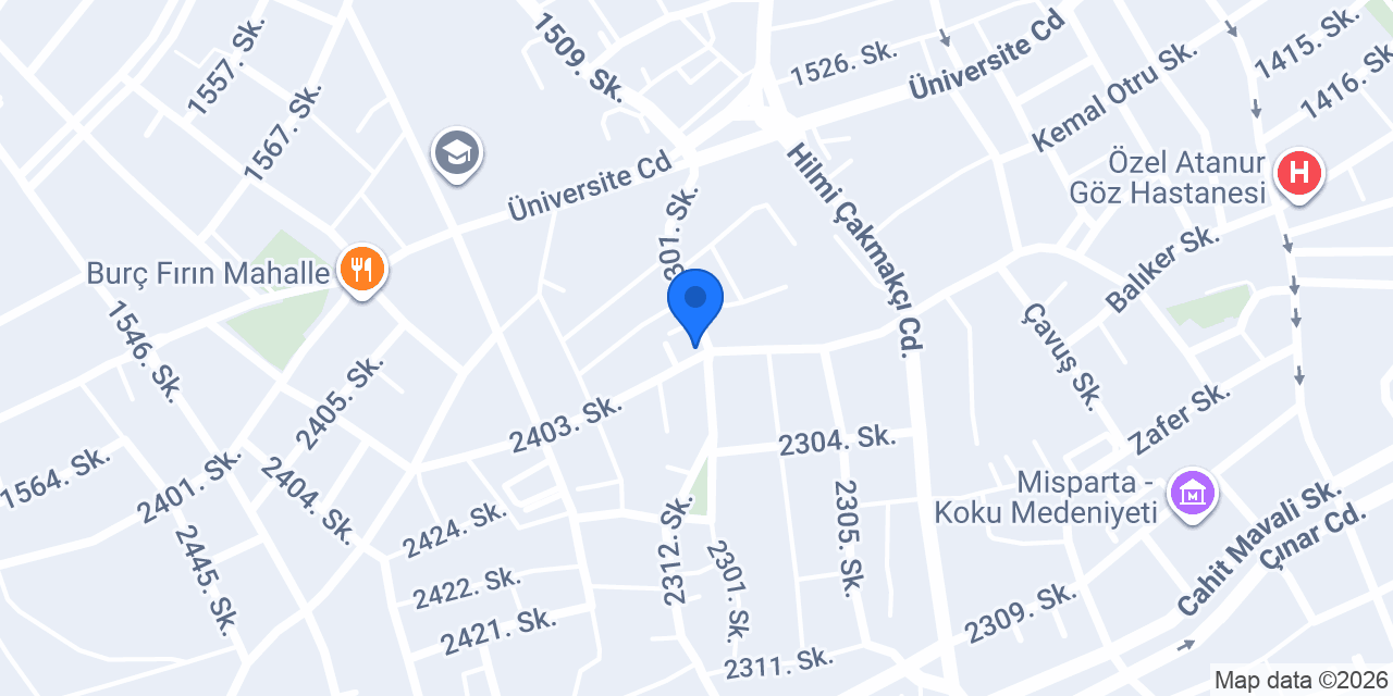 Gökce Grup konumu