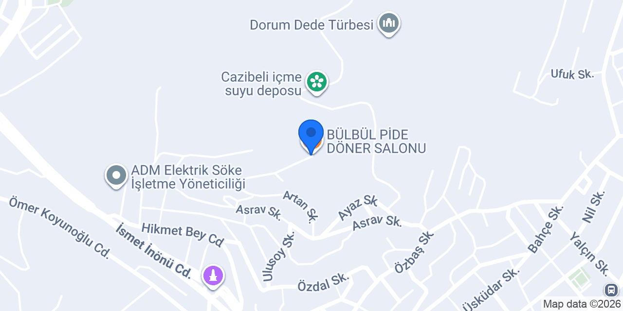 Çelikler İnşaat Söke konumu
