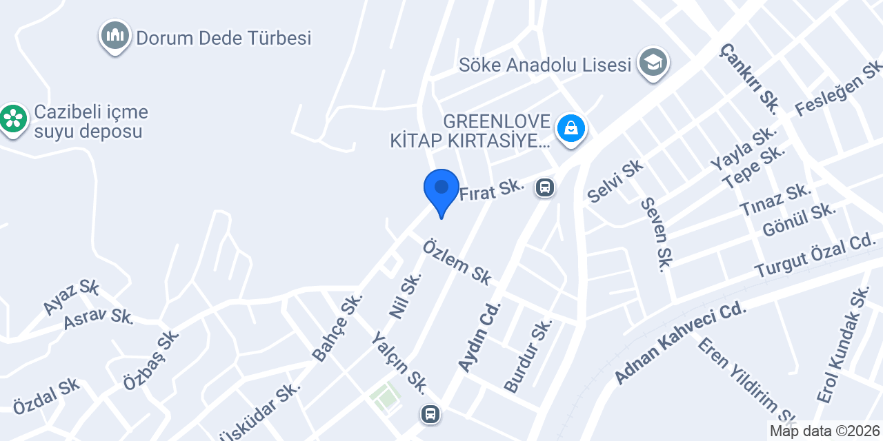 Sıdıka İlkokulu konumu