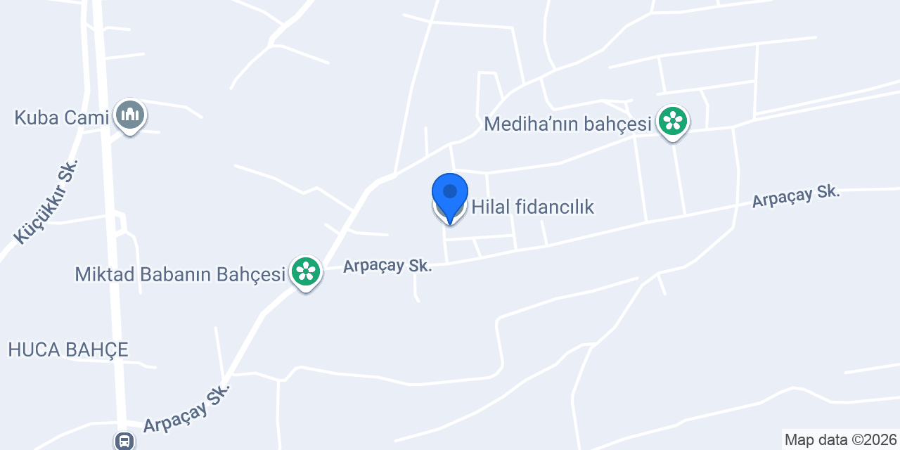Hilal fidancılık konumu