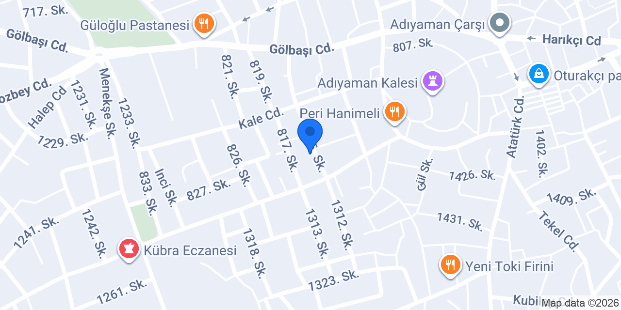 Koparal Mobilya konumu