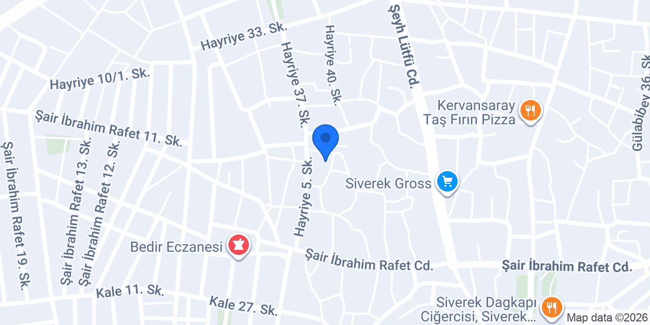 Önder Soğuk Hava Deposu konumu