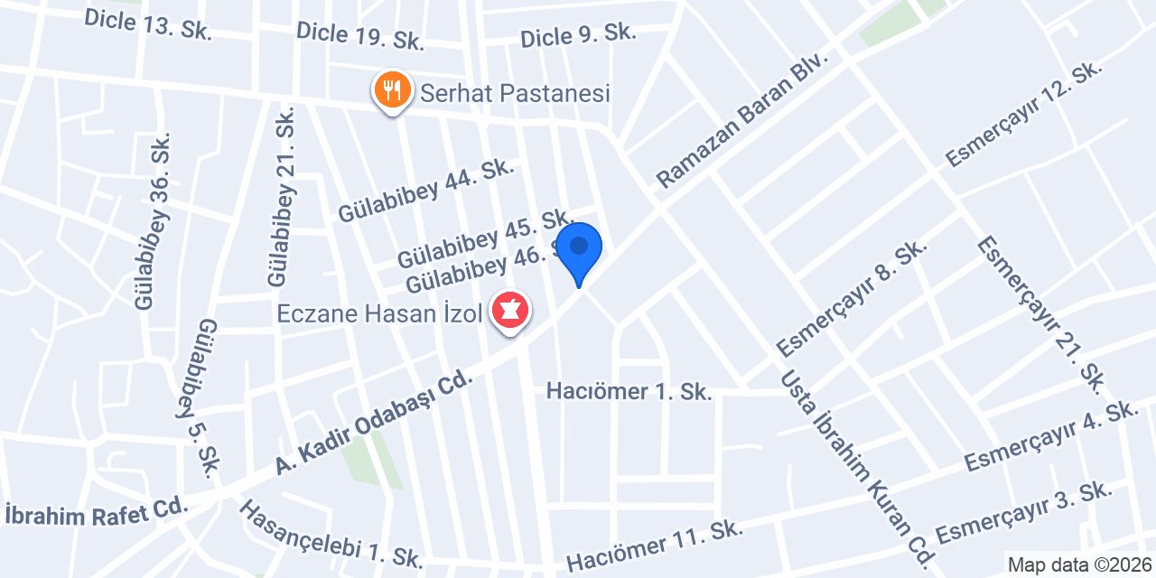 Akşit Eczanesi konumu