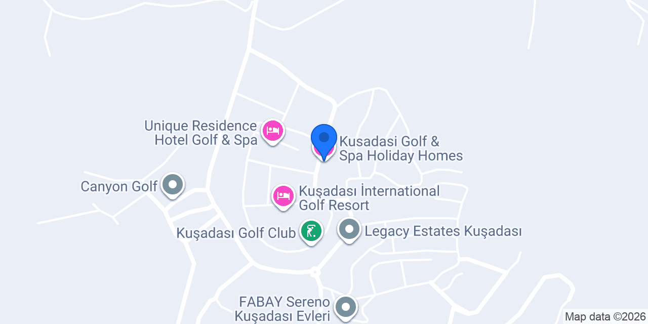 Kusadasi Golf & Spa Holiday Homes konumu