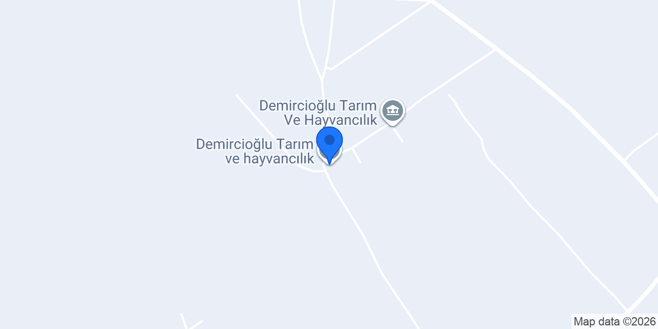 Demircioğlu Tarım ve hayvancılık konumu