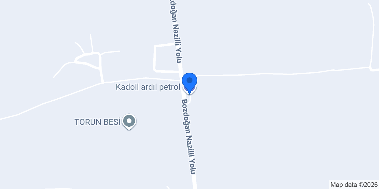 Kadoil ardıl petrol konumu