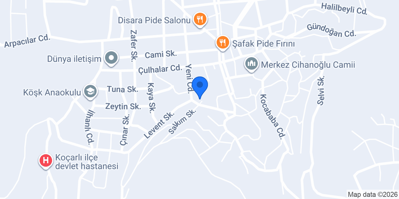 Burciteri Bijuteri konumu