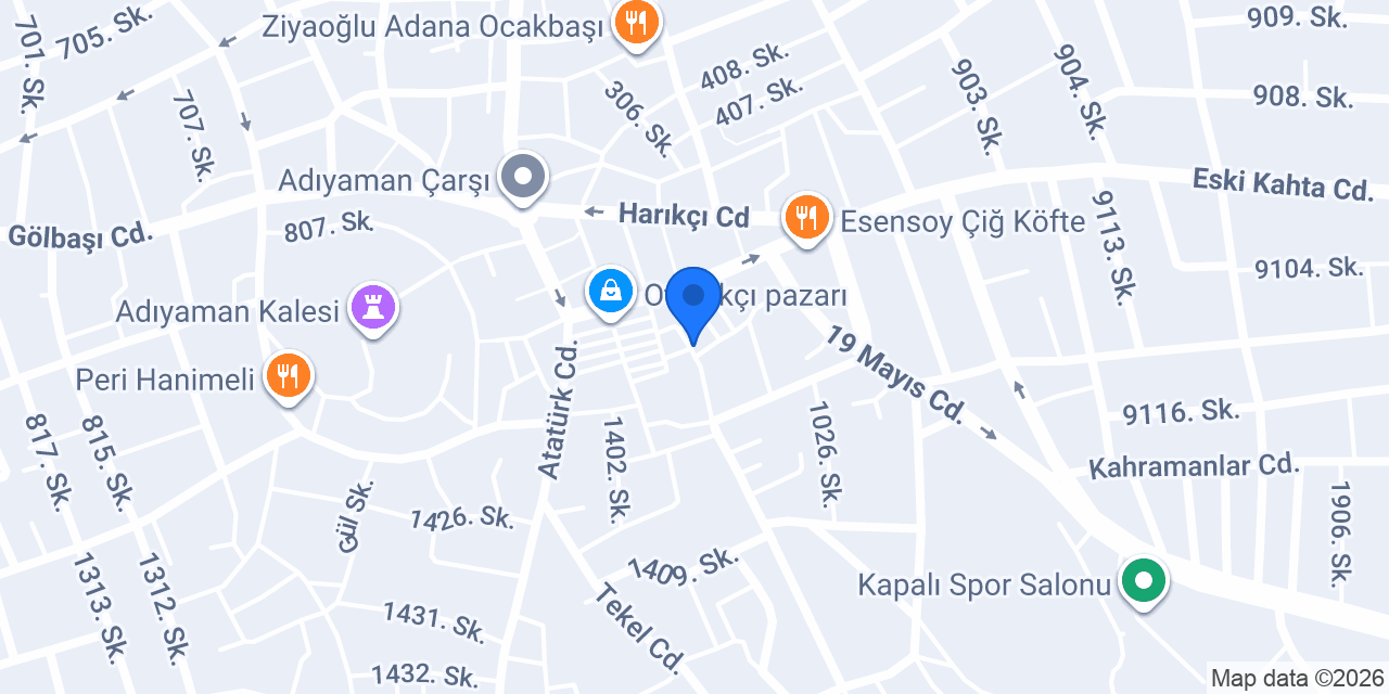 Adıyaman Ahşap & Mobilya konumu